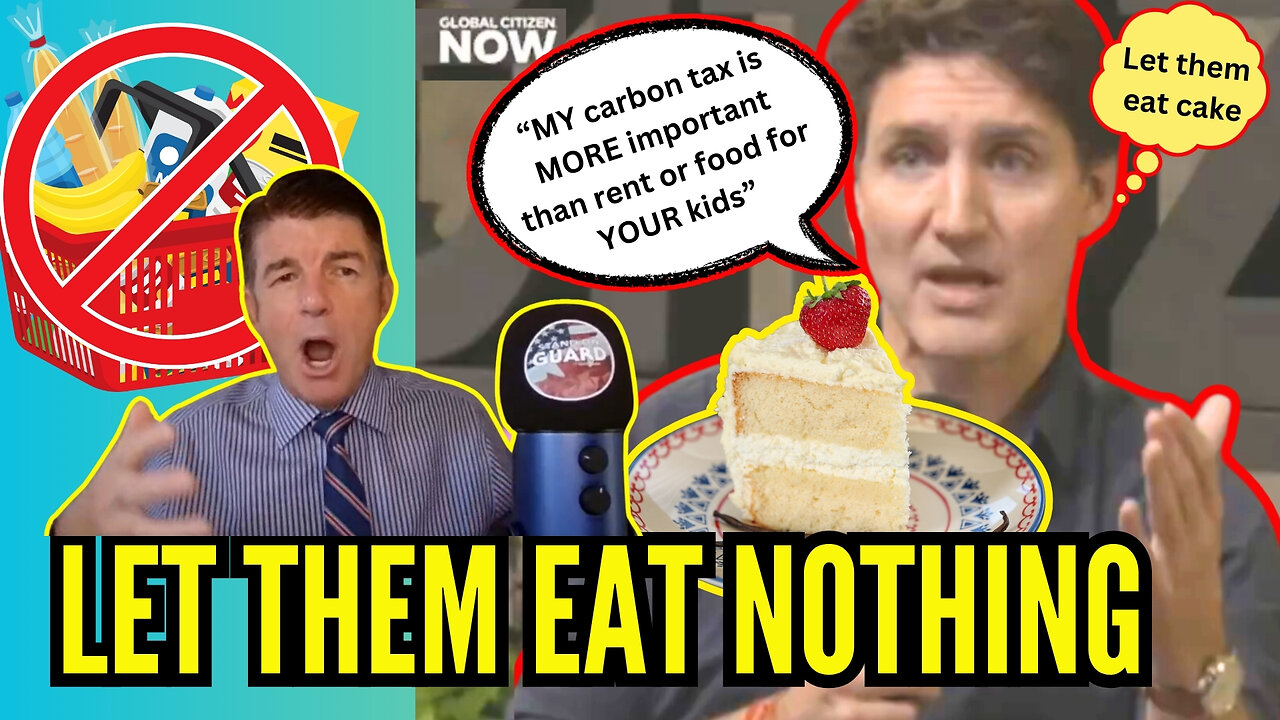 Hunger Game Politics: Trudeau Doesn't Care if Canadians Go Hungry | Stand on Guard