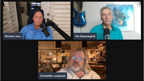 Michael Jaco w/ Ole Dammegard & Christopher Lundquist musician speak about truth in music
