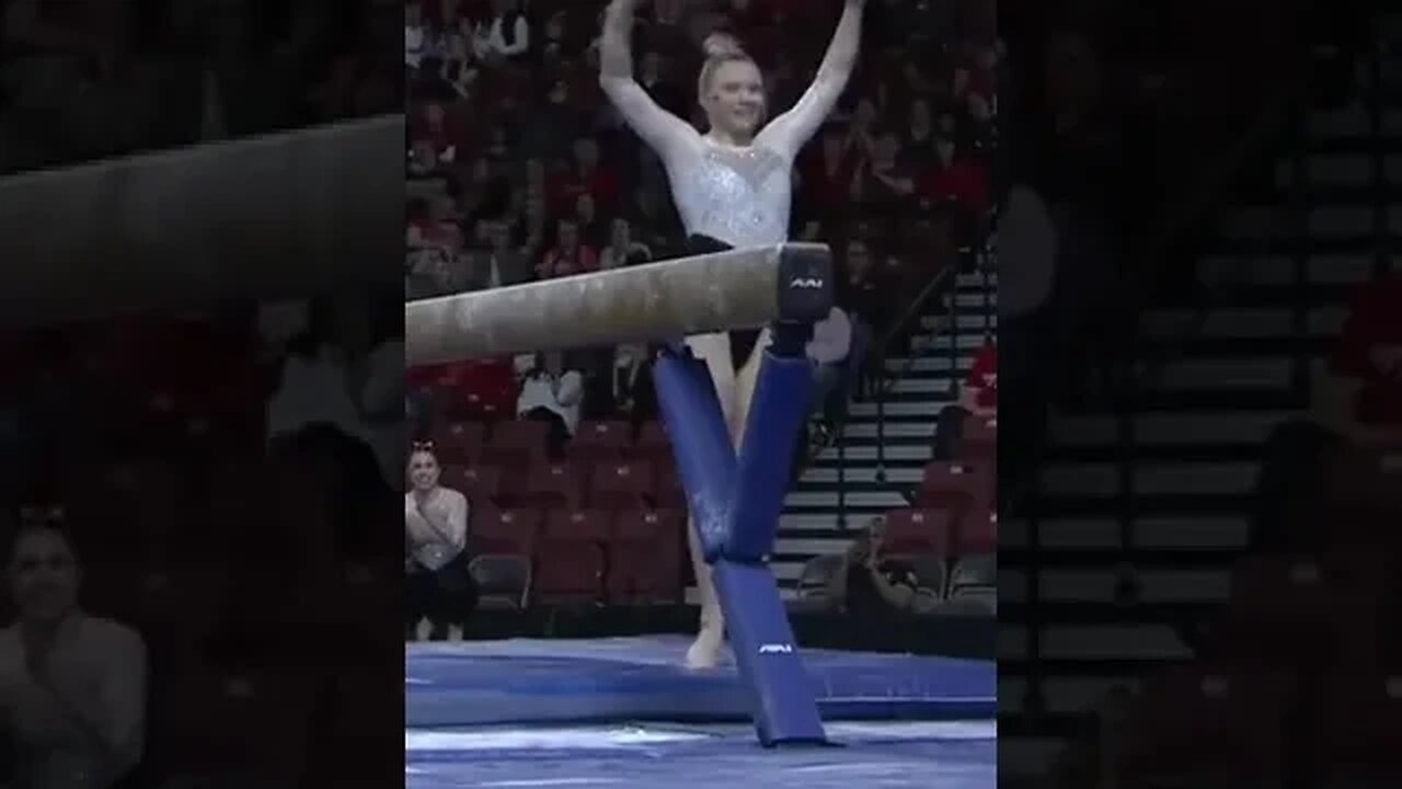 Jade Carey (OSU) 9.975 on Balance Beam - 2023 Pac 12 Championships #shorts