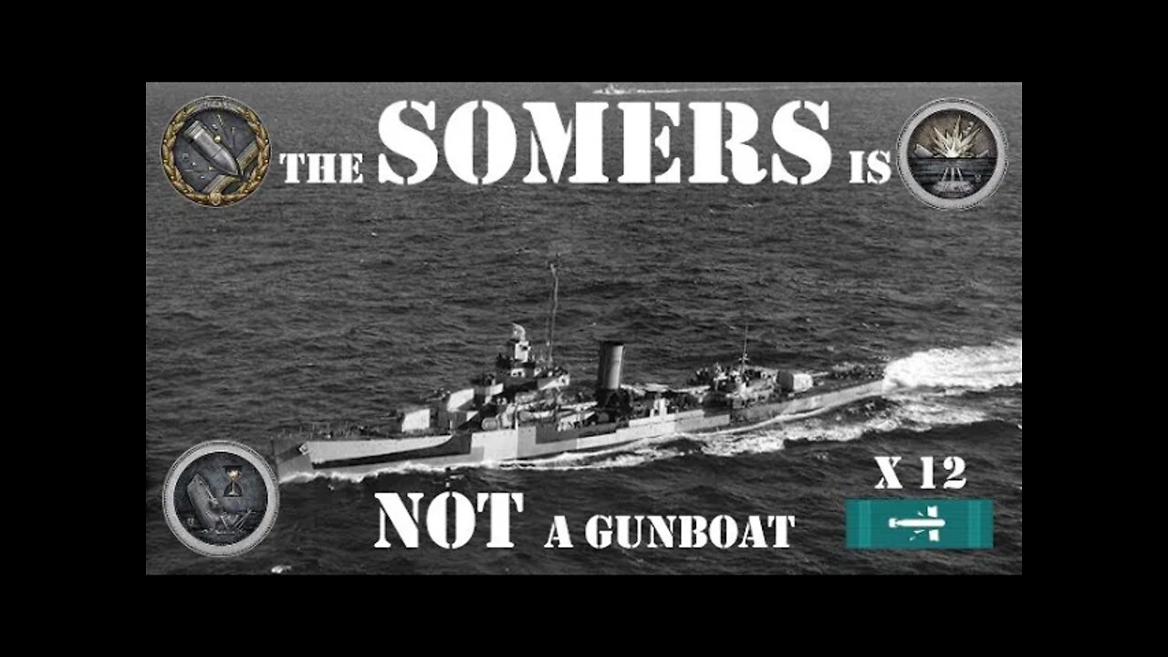 The Somers is NOT a Gunboat (World of Warships Legends)