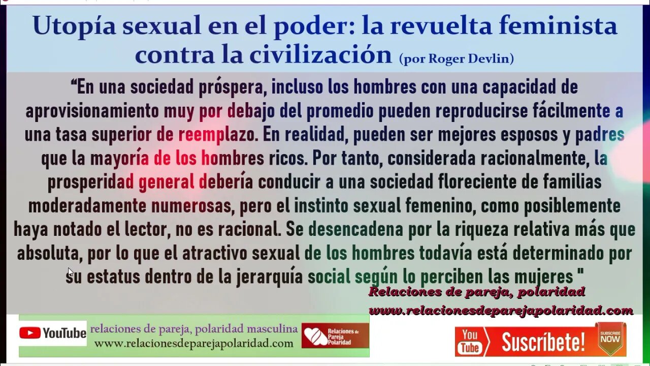 Utopía sexual en el poder: la revuelta feminista contra la civilización (por Roger Devlin)