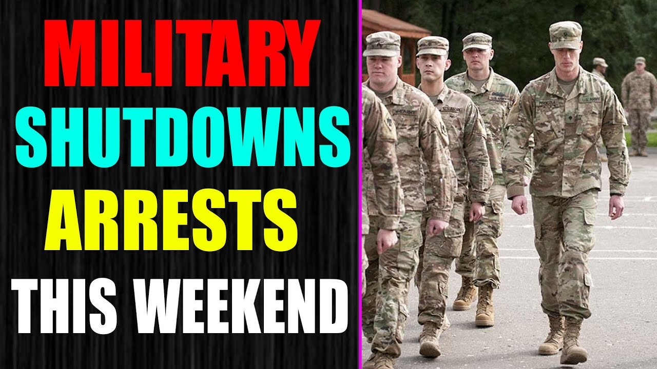 SHARIRAYE UPDATE TODAY! MILITARY SHUTDOWNS & ARRESTS BEGINS THIS WEEKEND - TRUMP NEWS