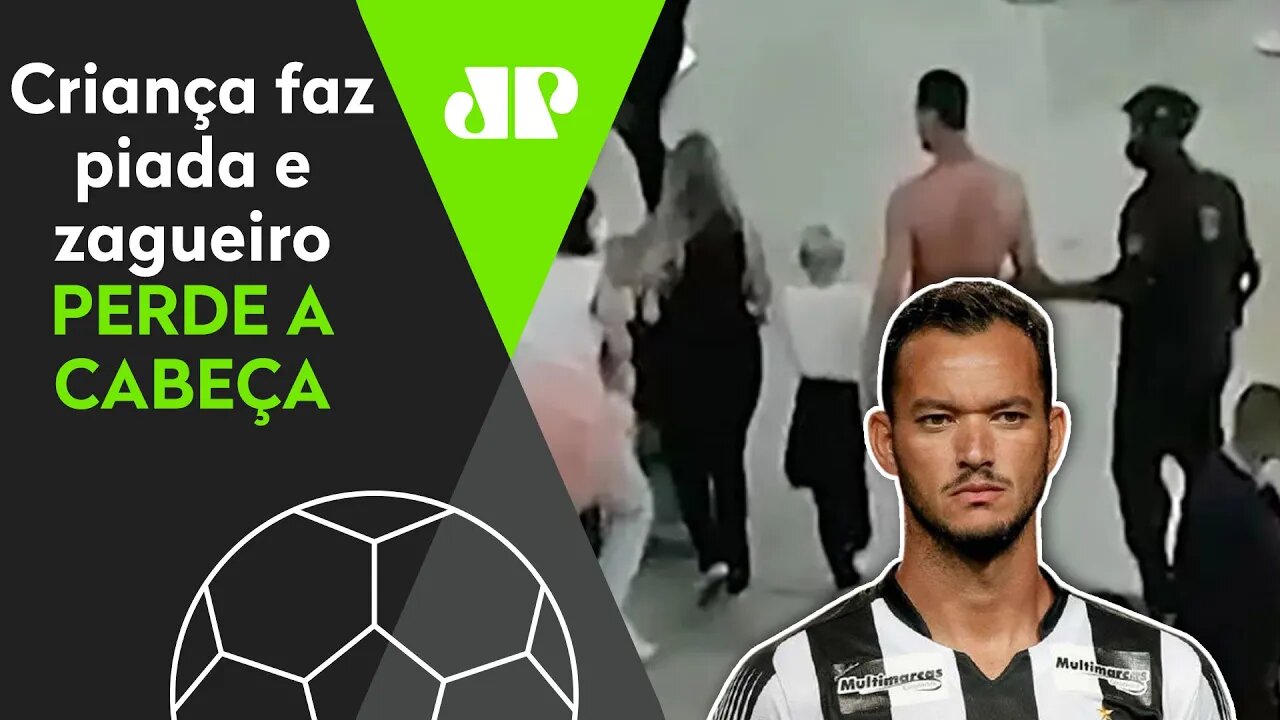 CONFUSÃO! Réver do Galo surta com PIADA de criança e PARTE pra BRIGA