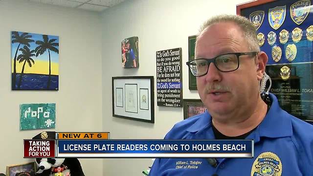 Holmes Beach approves license plate readers