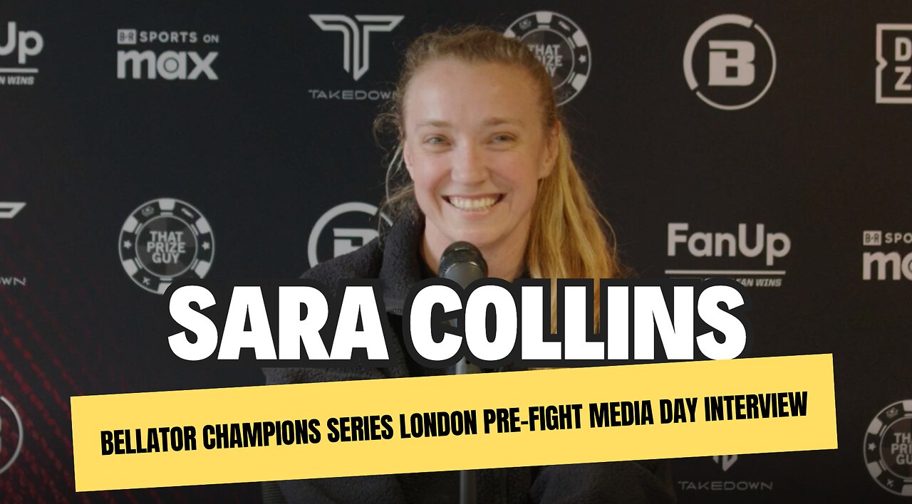 Bellator Champions Series London Pre Fight Media Day Interview With Sara Collins