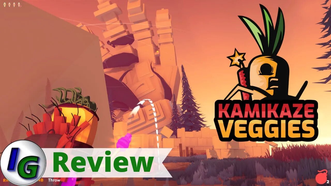 Kamikaze Veggies Review on Xbox