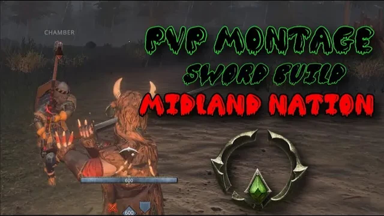 GLORIA VICTIS ⚔️ | Glass Cannon Sword Build | Midland PvP Montage