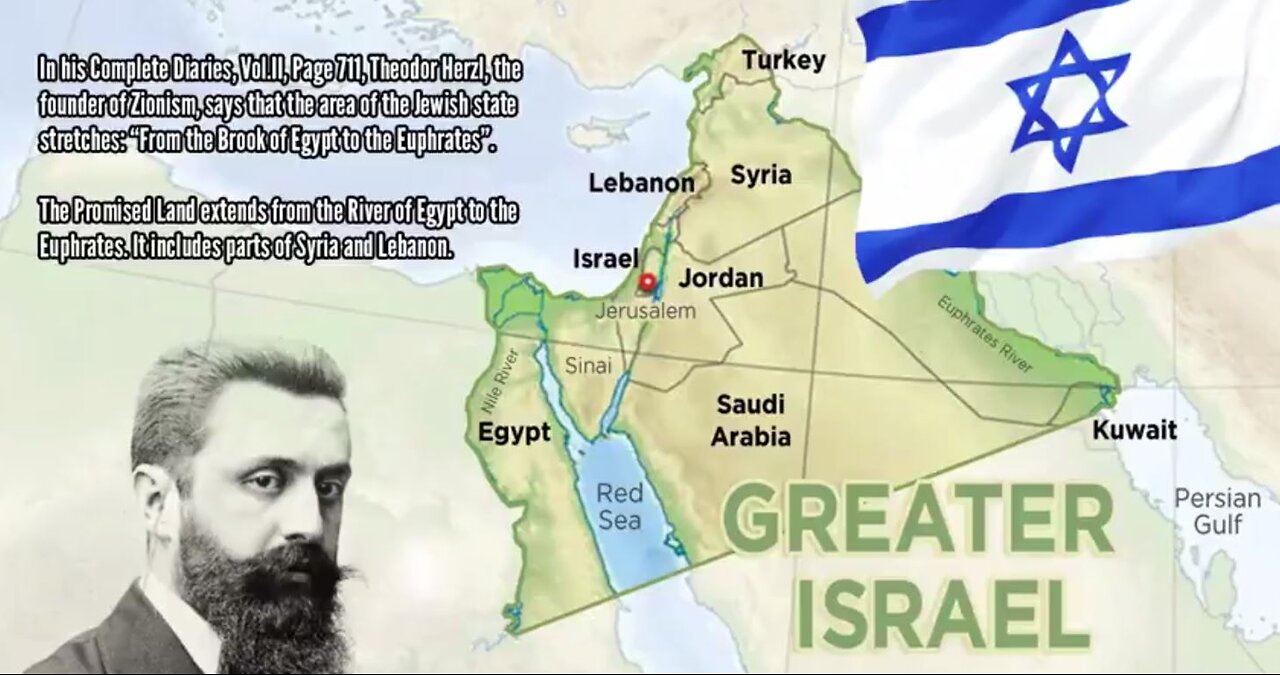 ISRAËL – MOYEN-ORIENT UNE COMÉDIE MACHIAVELIENNE ÉCRITE PAR THEODOR HERZL