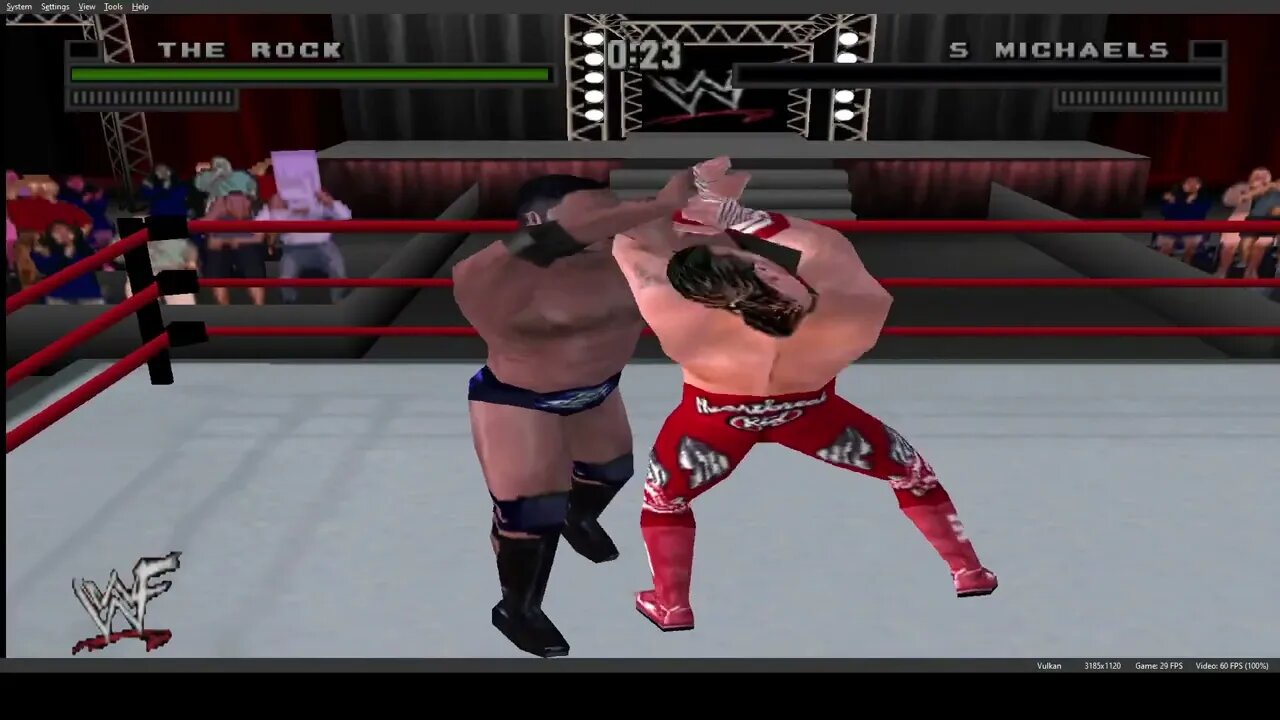 wwf attitude ps1: short match #32