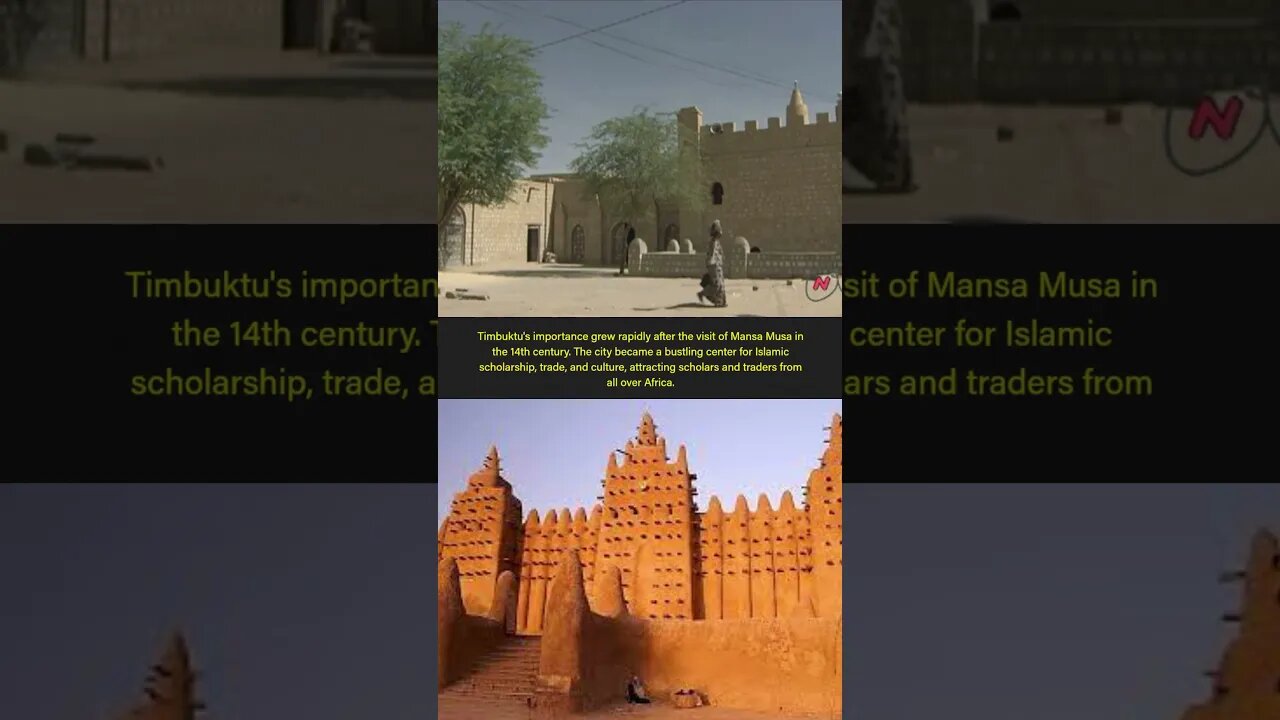 Discovering Timbuktu: A Fascinating History of Trade and Learning #shorts #history #ancient