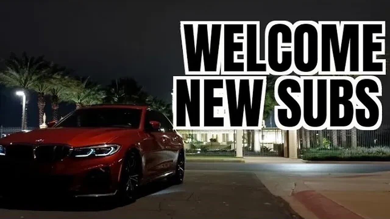 A Quick 👋 WELCOME To The New Energy On The Channel! 🚘 A Driver's Space To Succeed In Life!