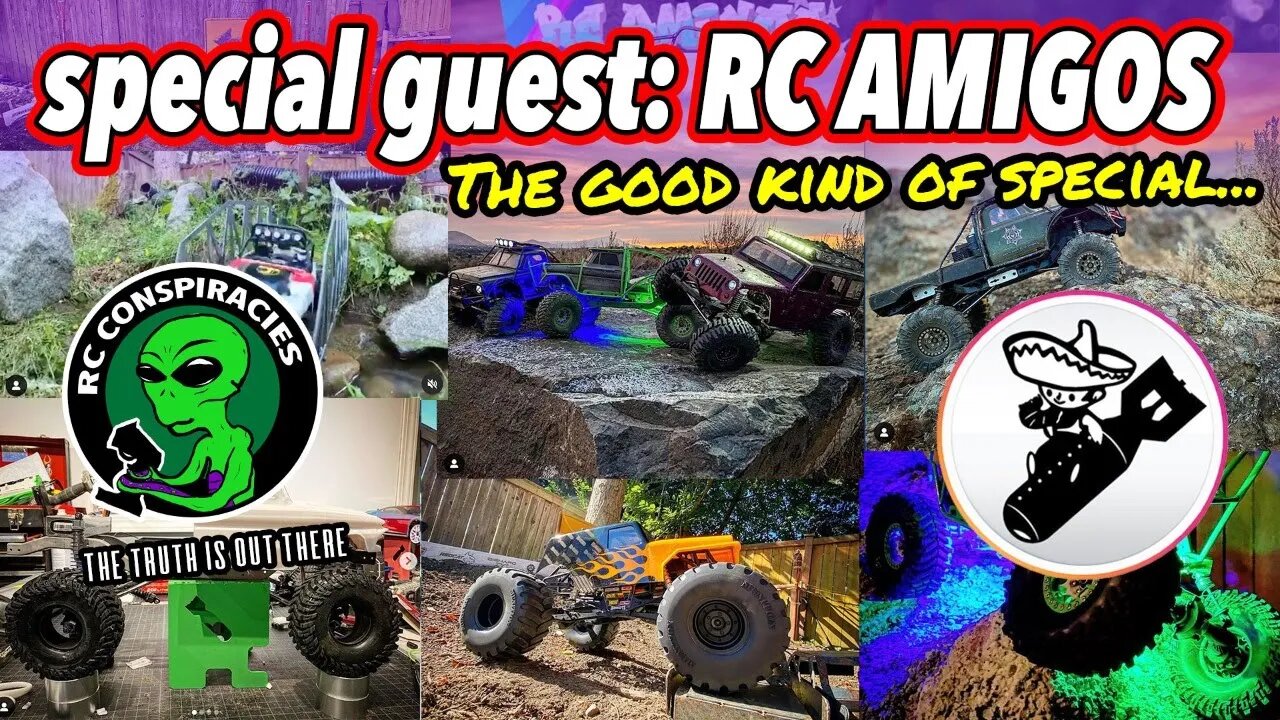 👽 RC Conspiracies with special guest RC Amigos