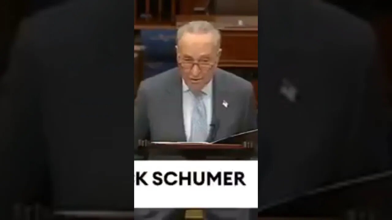 Chuck Schumer. #thefactis #Politics #Information #Facts #HonestDiscourse #chuckschumer #January6