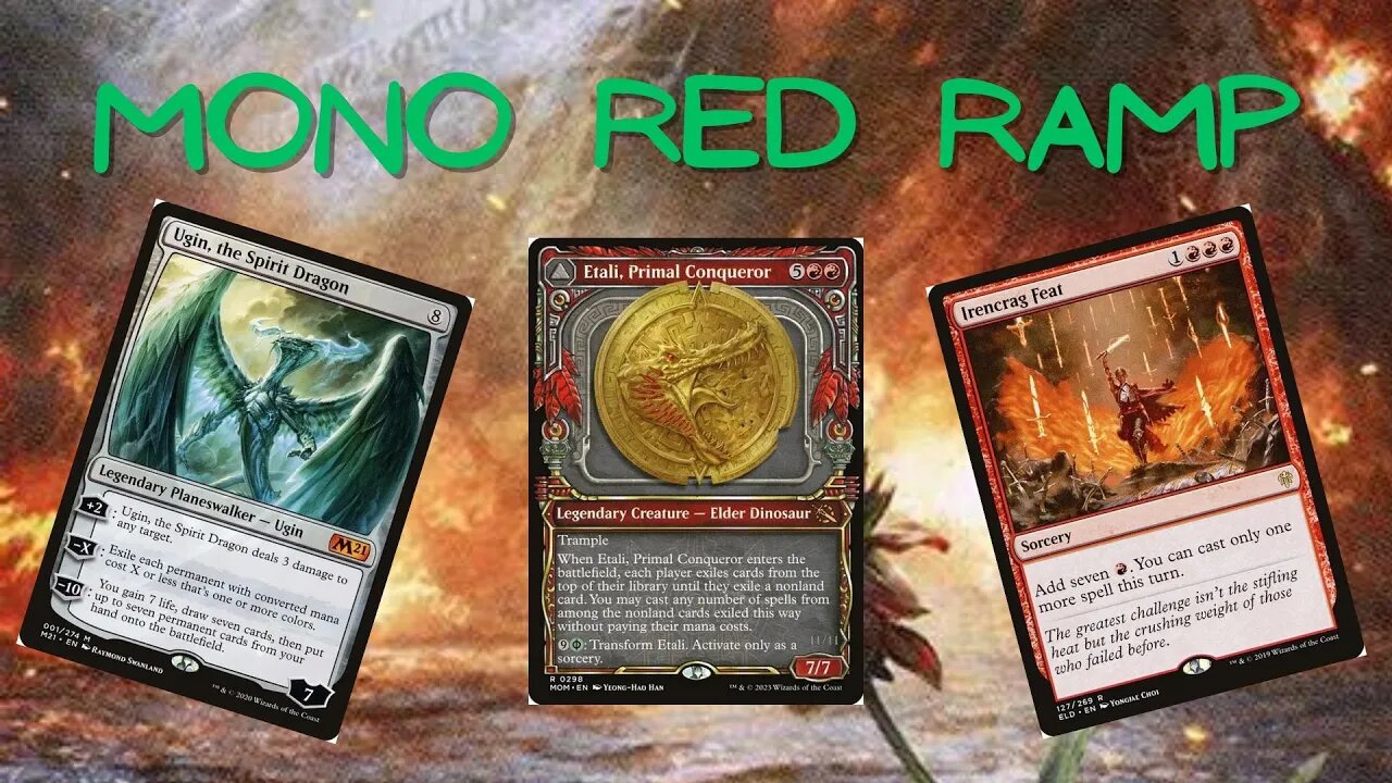 Mono Red Ramp in Pioneer | Very BASED | Magic: The Gathering (MTG) | March of the Machine