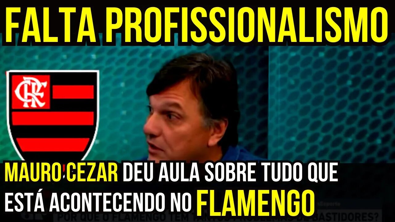 MAURO CEZAR DEU AULA SOBRE A CRISE NOS BASTIDORES DO FLAMENGO - É TRETA!!! NOTÍCIAS DO FLAMENGO