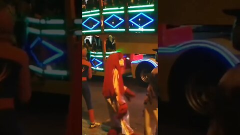 DANÇANDO FOFÃO, GOKU, FOFONA, HOMEM-ARANHA E PATATI NA CARRETA DA ALEGRIA TREM BALADA, LIKE