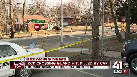 Crossing guard struck by car, killed in KCK