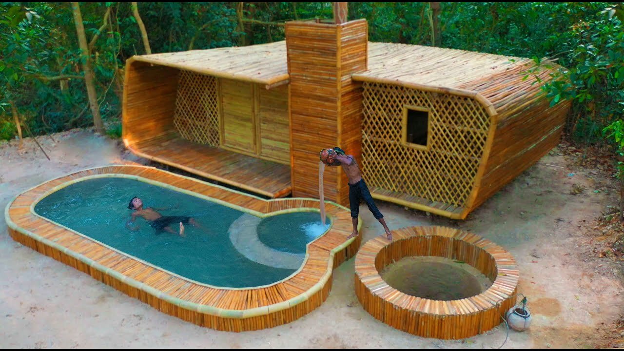 - Full Video - Building Two Story Villa With Private Underground Living Room and Swimming Pool