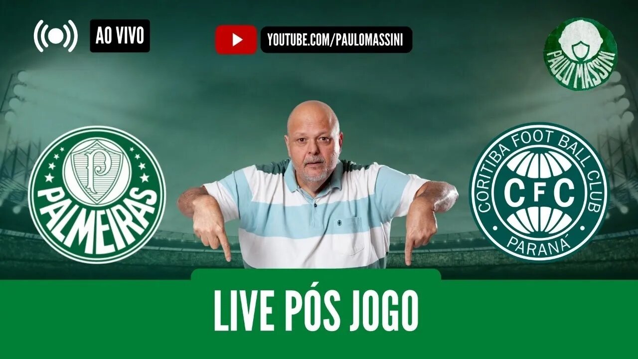 DEPOIS DO JOGO AO VIVO. PALMEIRAS 4 X 0 CORITIBA! COLETIVA JOÃO MARTINS. FALTAM 4.