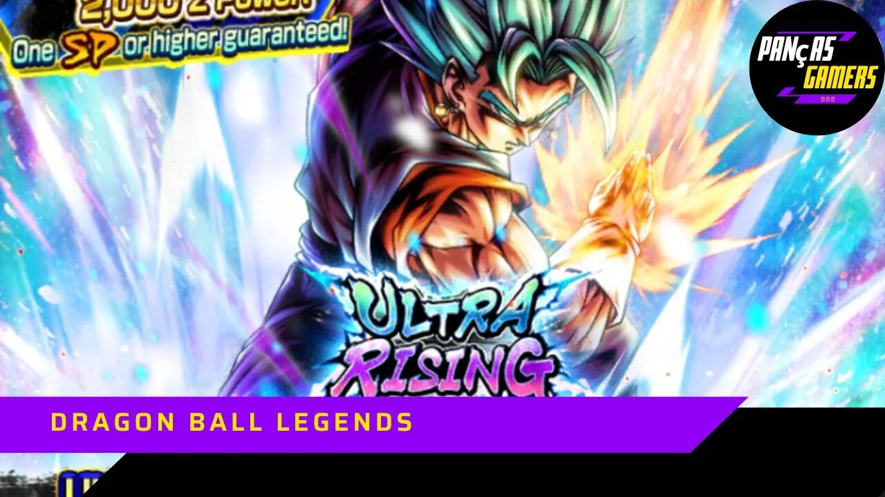 SUMMON'S ULTRA RISING- VEGITO BLUE - ULTIMATE GOD BREAKING FUSION - DRAGON BALL LEGENDS