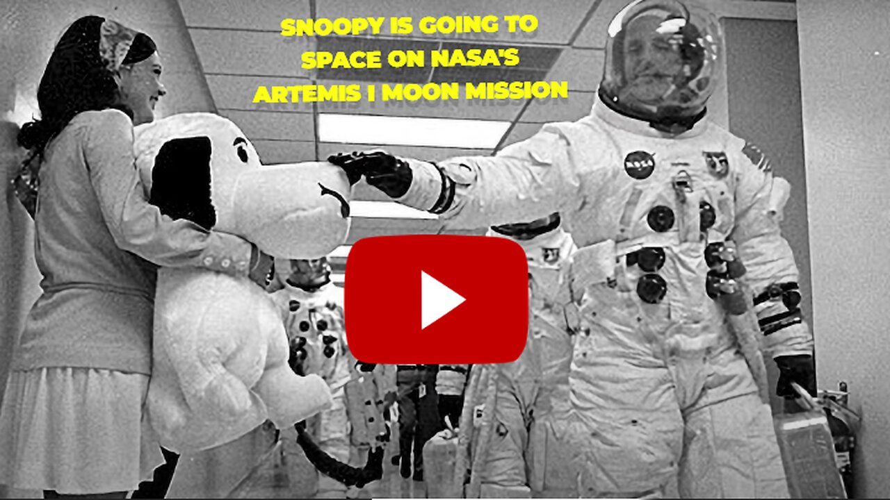 Snoopy is Going to Space on NASA's Artemis I Moon Mission