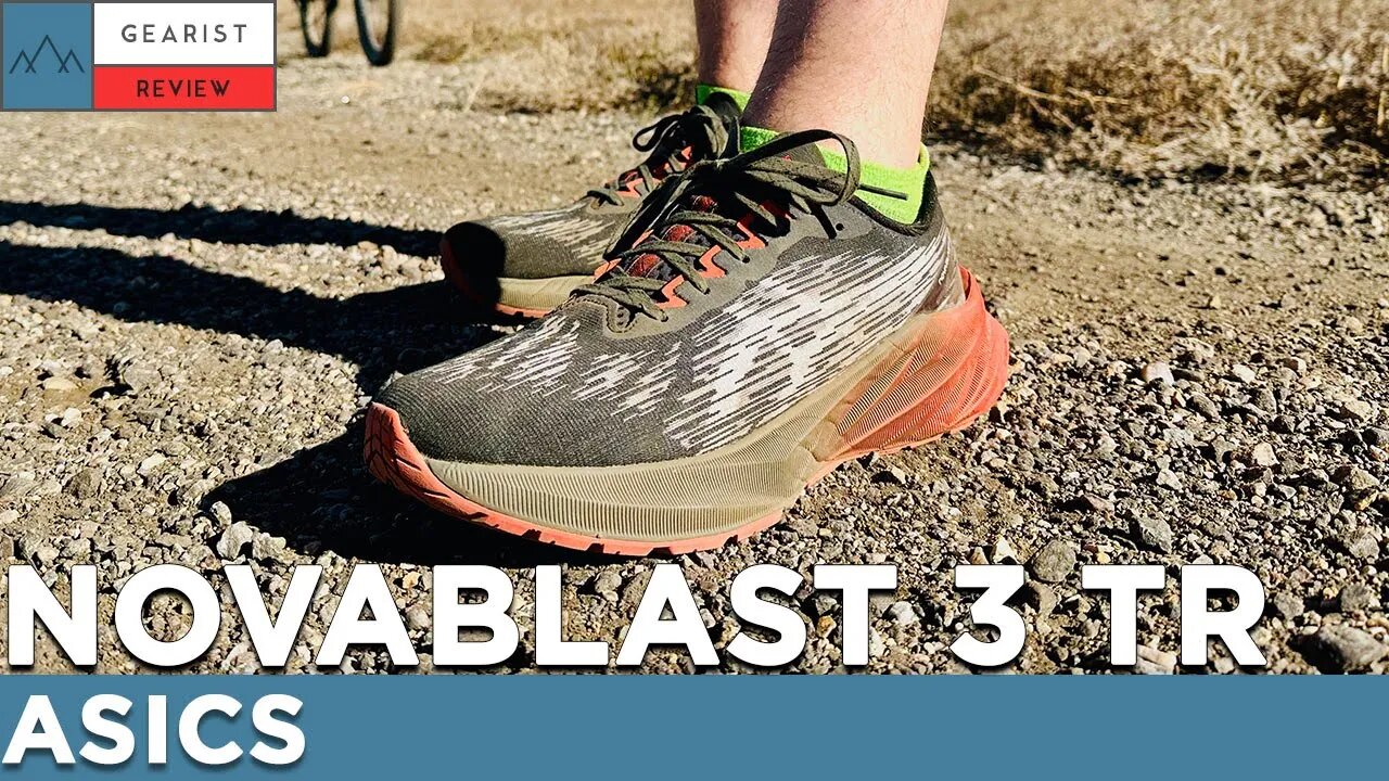 Asics NOVABLAST 3 TR | Smooth Trail Running Fire | Gearist