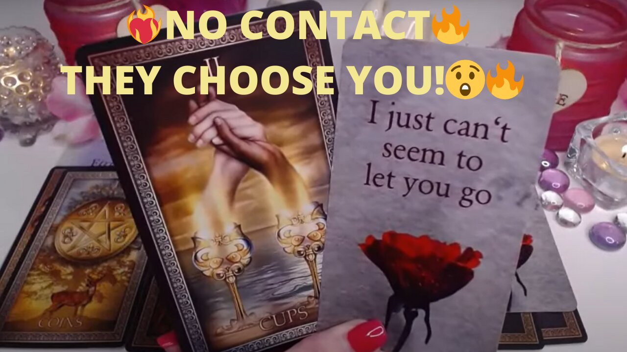 ❤️‍🔥NO CONTACT🔥THEY CHOOSE YOU!😲🔥READY TO TALK & READY TO COMMIT📞💌 NO CONTACT COLLECTIVE LOVE TAROT✨