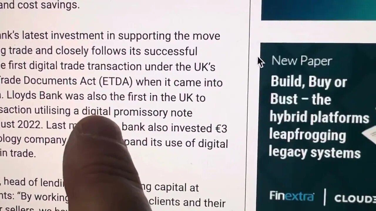 BREAKING…THIS Uk BANK JUST CREATED MONEY!!! 1ST TIME EVER IN UK!!! CRYPTO!!