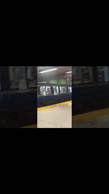 Super efficient Montréal métro #viralvideo #train #montreal #traintravel #travel