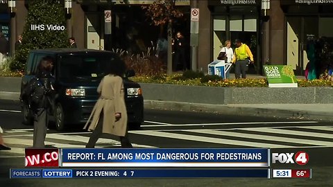 Report: Florida Among Most Dangerous for Pedestrians