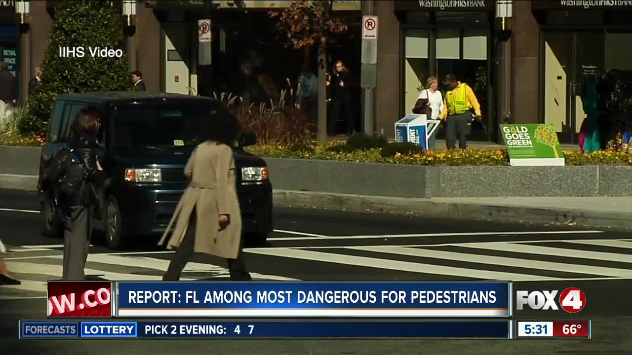 Report: Florida Among Most Dangerous for Pedestrians