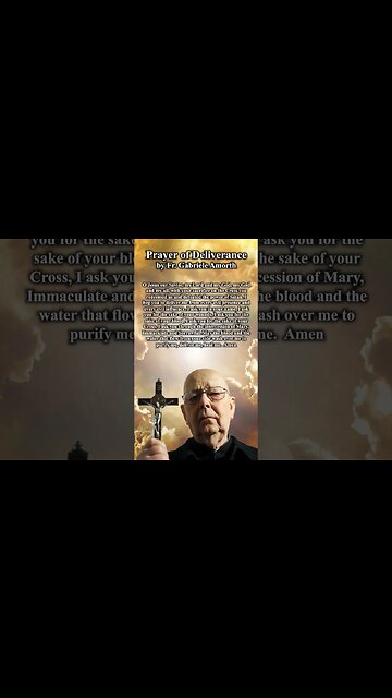 Prayer of Deliverance by Fr Gabriele Amorth #shorts