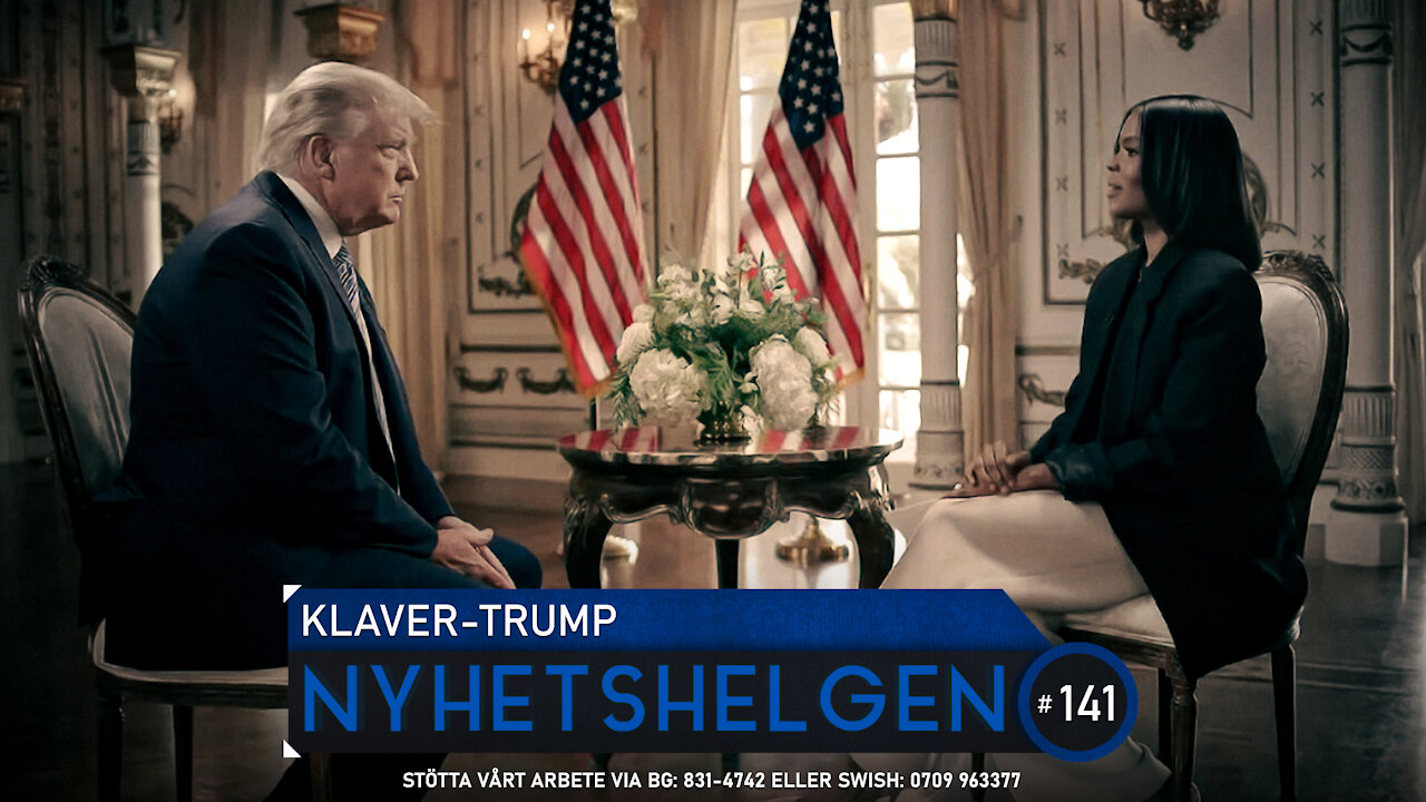 Nyhetshelgen 141 - Klaver-Trump, den stora ensamheten, mer Guillou-galenskaper