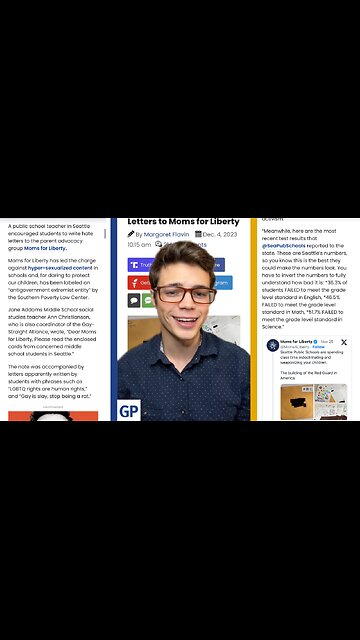 Victor Reacts: Seattle Public School Teacher Has Students Write Hate Mail to Parents Advocacy Group