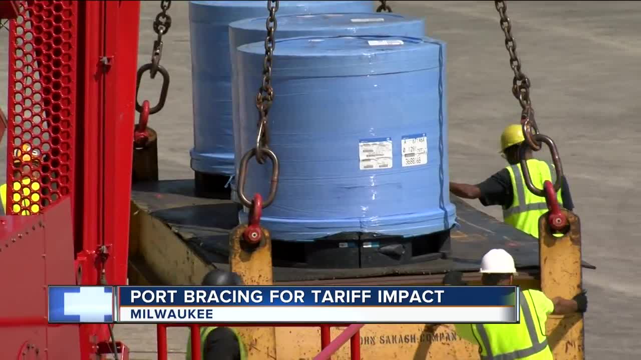 Tariffs impact Port of Milwaukee