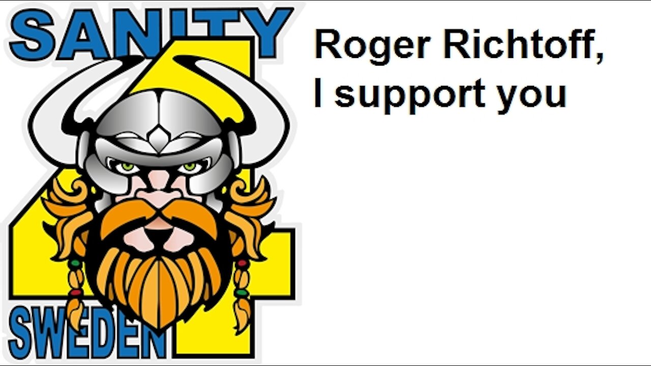 Good News Friday: Swedish MP with Balls - Roger Richtoff