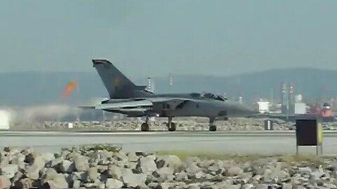 RAF Tornado squadron in Gibraltar