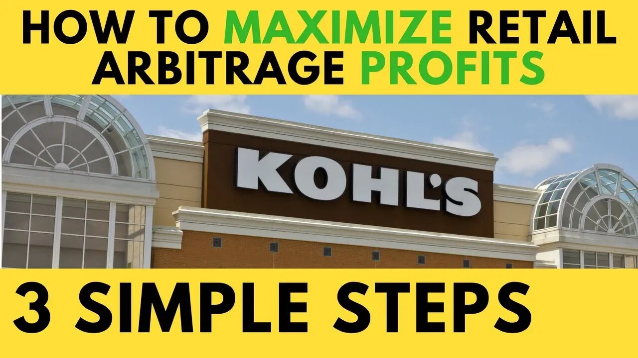 Hacking Kohls for Maximum Retail Arbitrage Profits, Save up to 38.5%, Reselling on Amazon FBA