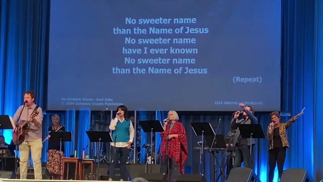 "No Sweeter Name" - Antioch International Church worship team, led by Christian Acker