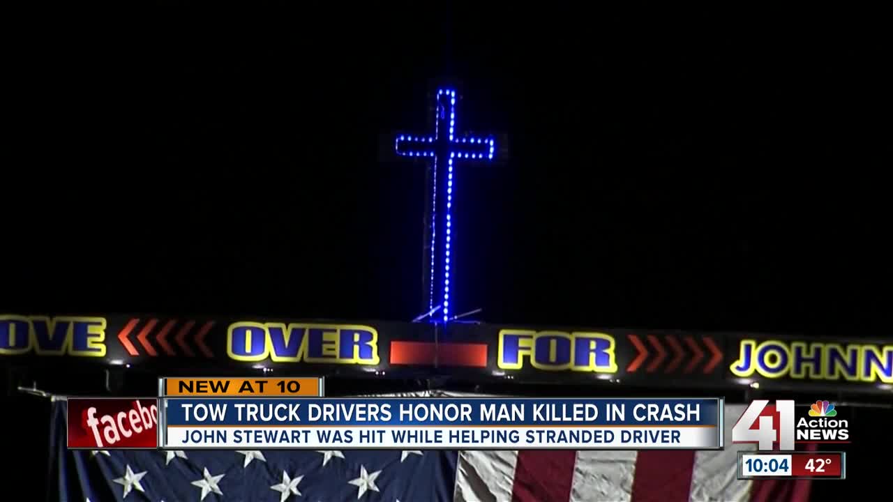 KC towing community hold tribute for driver