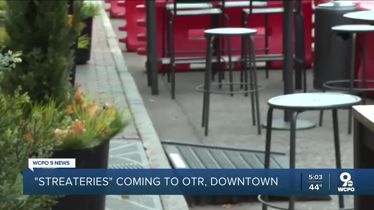 Mayor Cranley, 3CDC announce 'streateries' plan to boost outdoor dining in OTR, Downtown