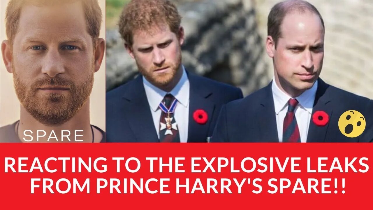 My Reaction to Prince Harry's Book Leaks! Fights, Jealousy & Messages from the Grave! #princeharry