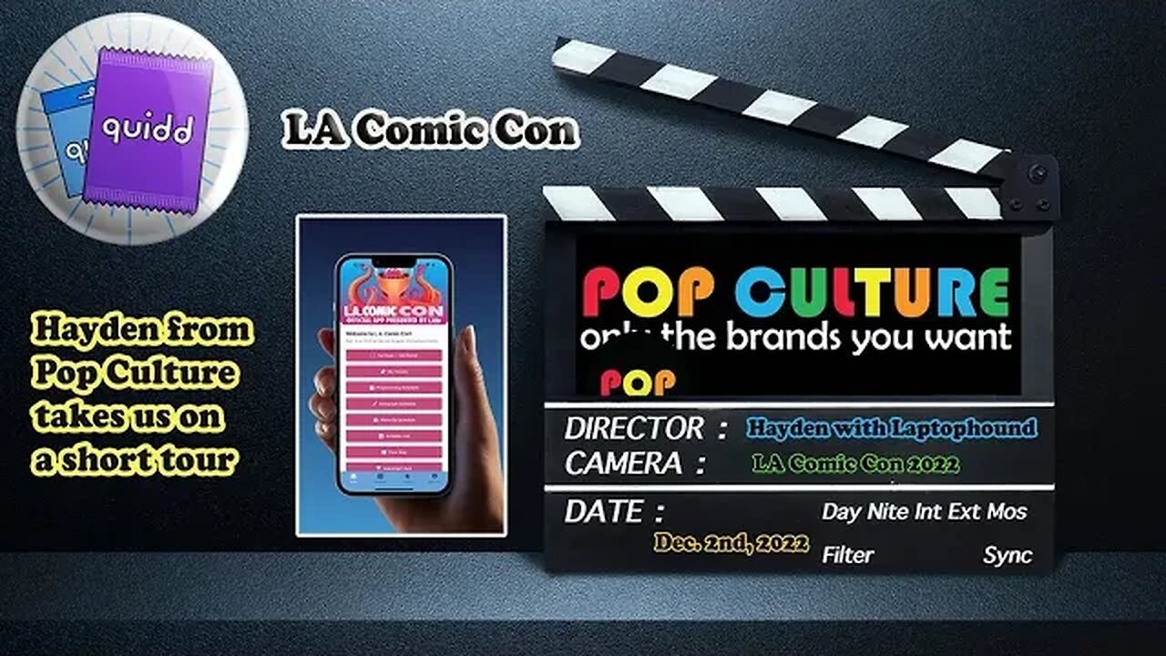 Quidd Live at LA Comic Con!!! Friday Dec. 2nd, 2022