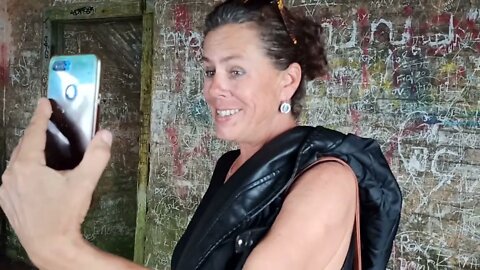 Top of the rock WW2 tunnel building thing.