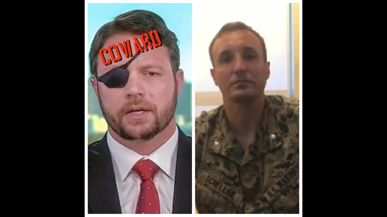 Dan Crenshaw the COWARD hides from a TRUE HERO