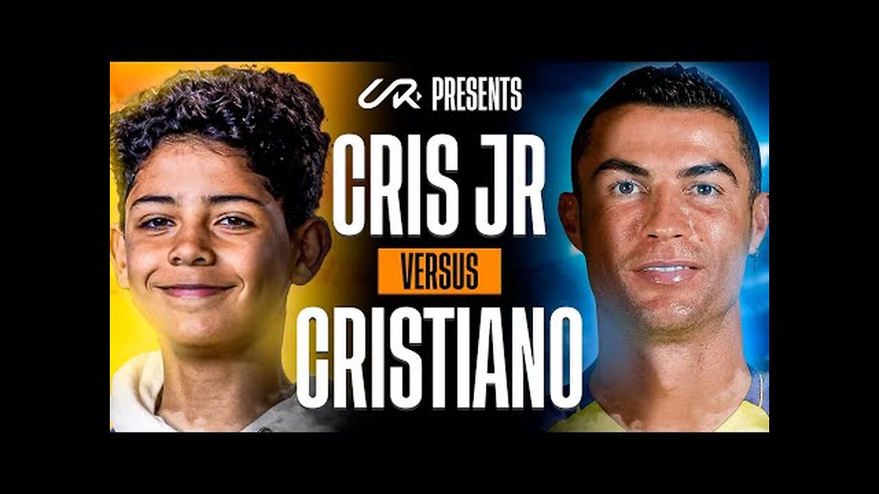 Cristiano Jr. vs Cristiano Ronaldo... Who did it better?