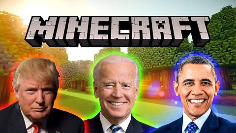 Presidents Play Minecraft (Biden, Trump and Obama)