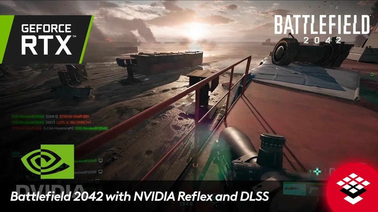 Battlefield 2042 Gameplay with NVIDIA Reflex and DLSS