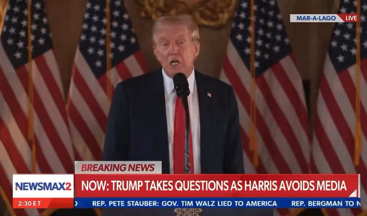 “Kamala Harris Is Too Stupid To Lead This Country” Donald J Trump
