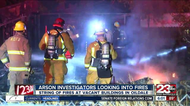 KCFD battles five structure fires in Oildale on Tuesday